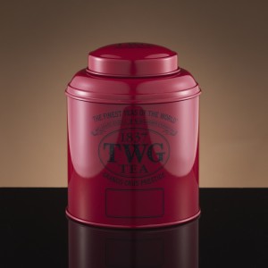 Classic TWG Tea tin in red