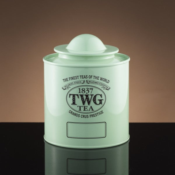 Saturn TWG Tea tin in Green